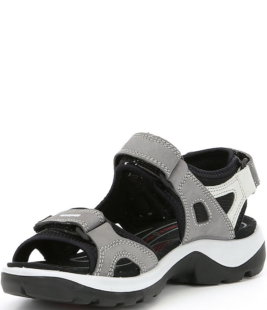 ECCO Yucatan Adjustable Strap Leather Sandals