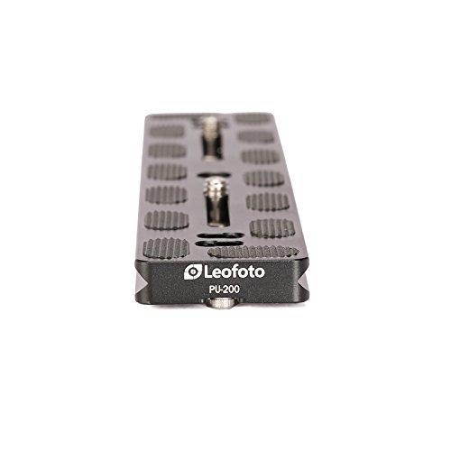 Leofoto PU-200 200mm Lens/Camera QR Plate Arca/RRS Lever Clamp Compatible