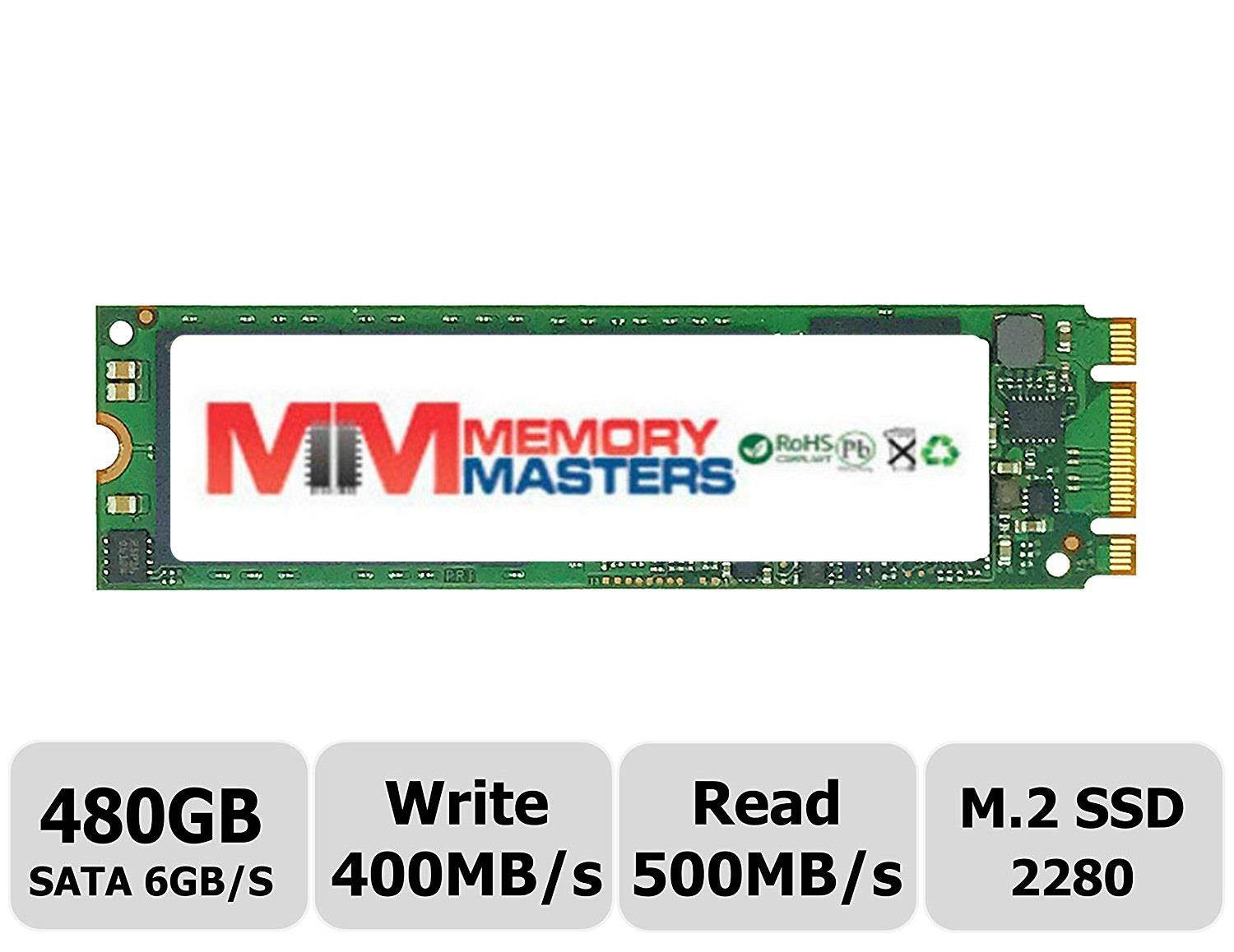 MemoryMasters Micron Flash 480GB M.2 2280 SATA 6Gb/s Internal SSD(MTFDDAV480MBF)