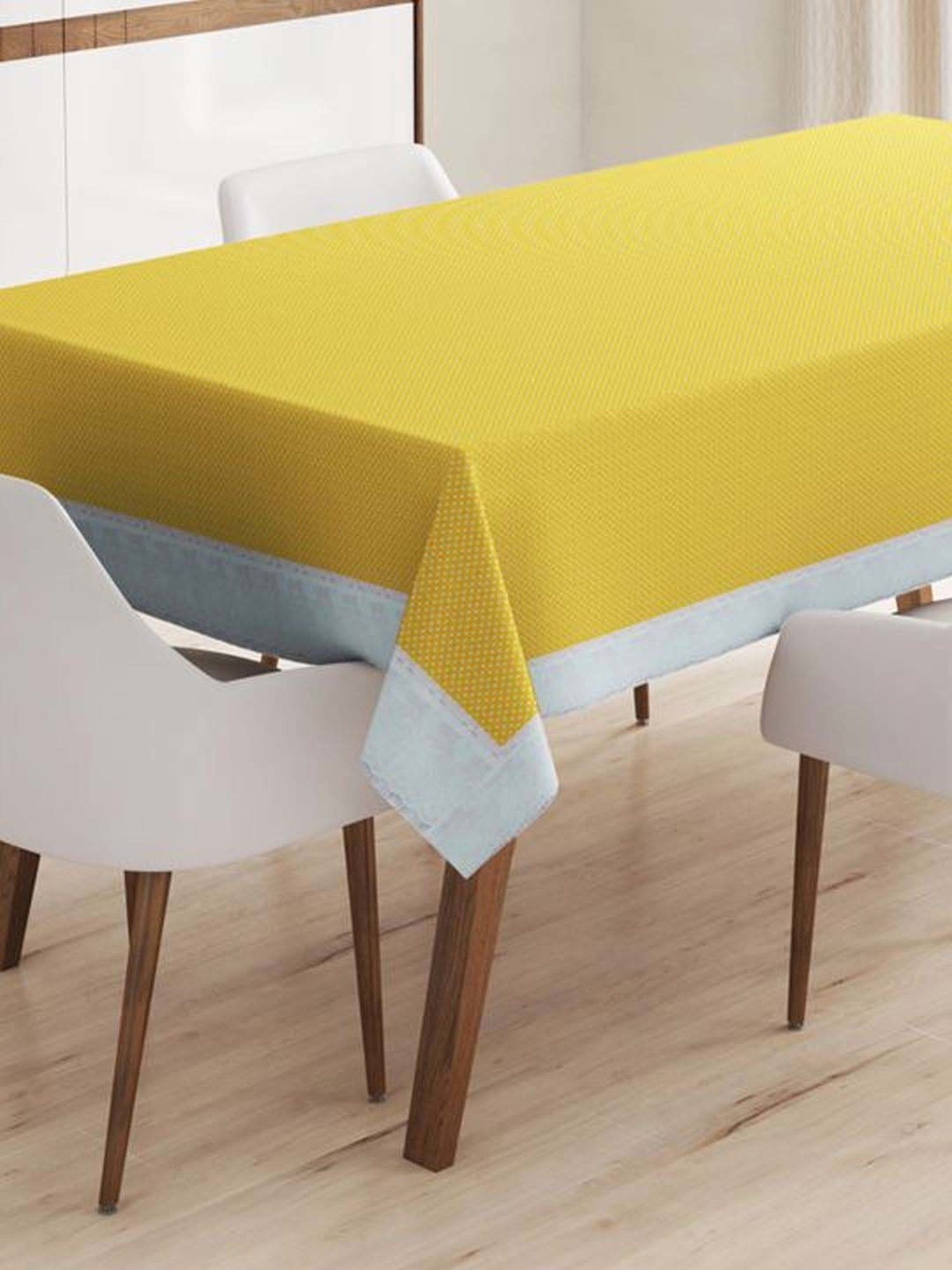 Bianca Classic Clear Yellow Pvc 4-6 Seater Table Cloth