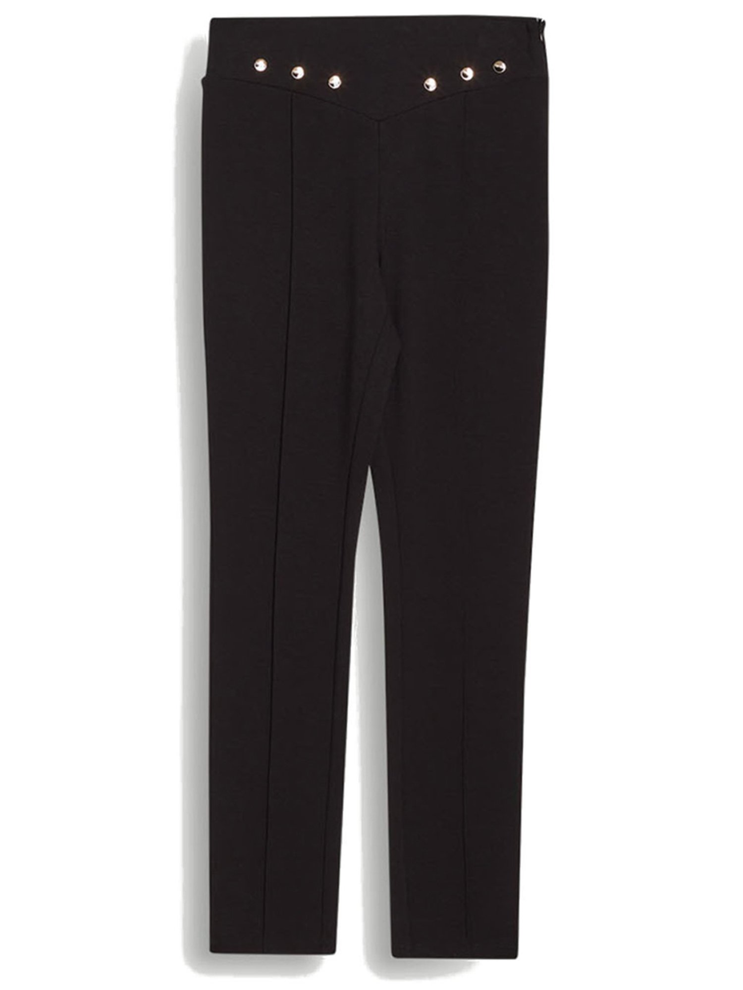 Liu Jo Nero Regular Fit Pleated Trousers