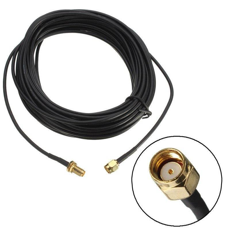 6M WiFi Antenna RP-SMA M-F Extension Cable WiFi Router