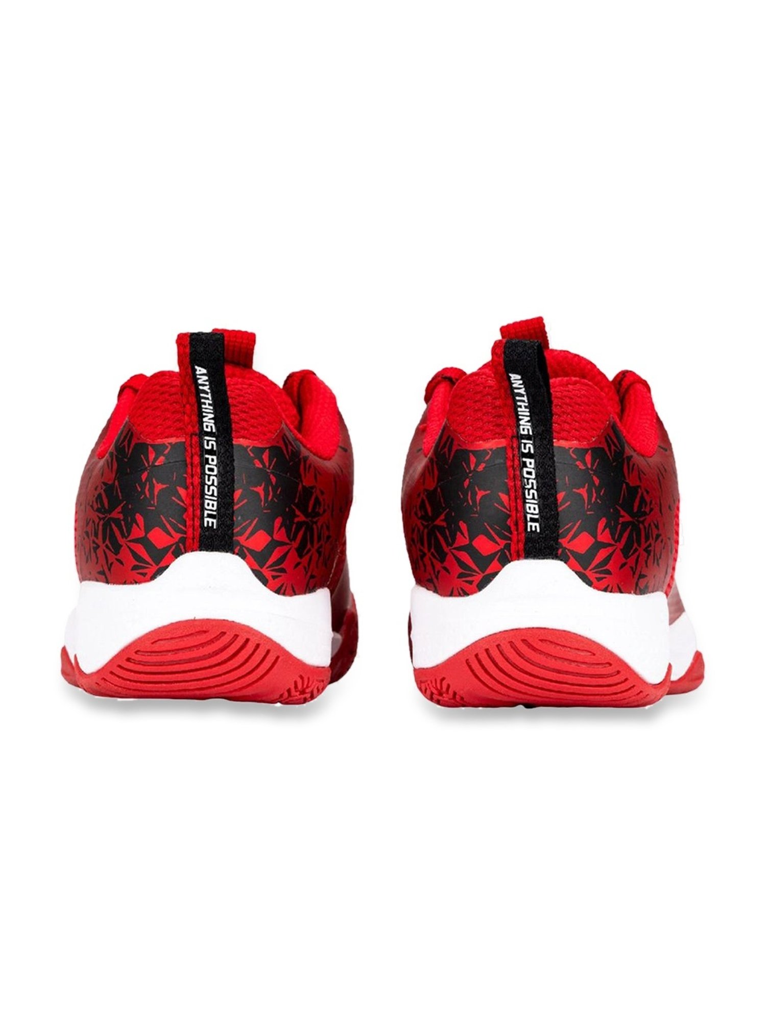 Li-Ning Men's HYPERSONIC Red Indoor Court Shoes