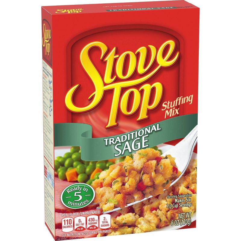 Stove Top Traditional Sage Stuffing Mix 6oz