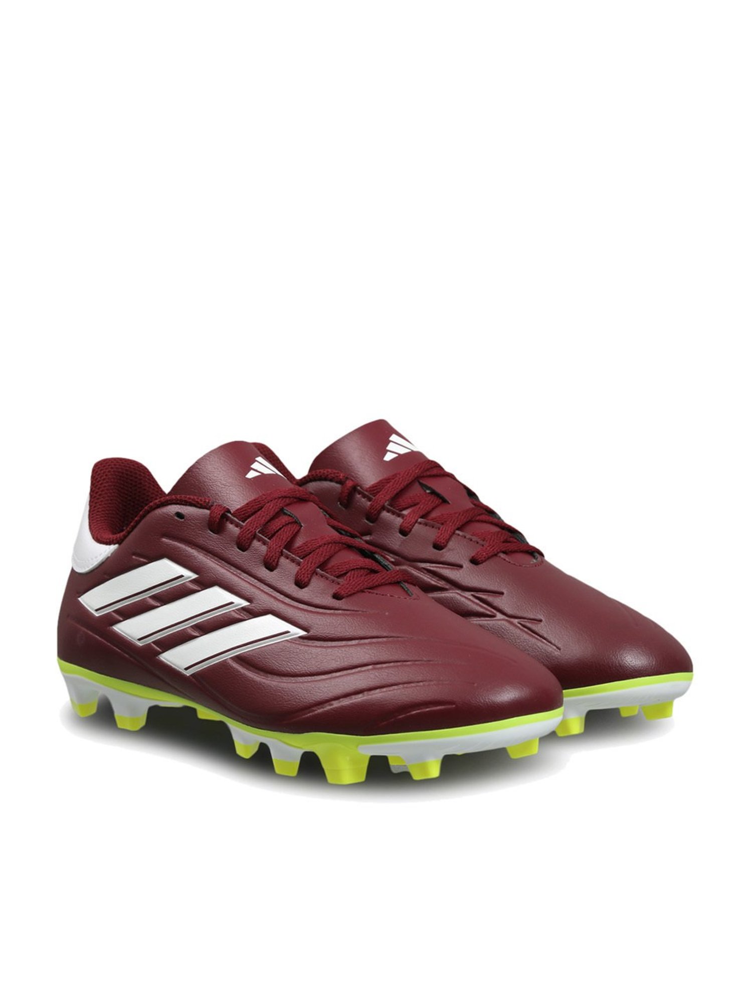 Adidas Men's COPA PURE 2 CLUB FxG Maroon Football Shoes