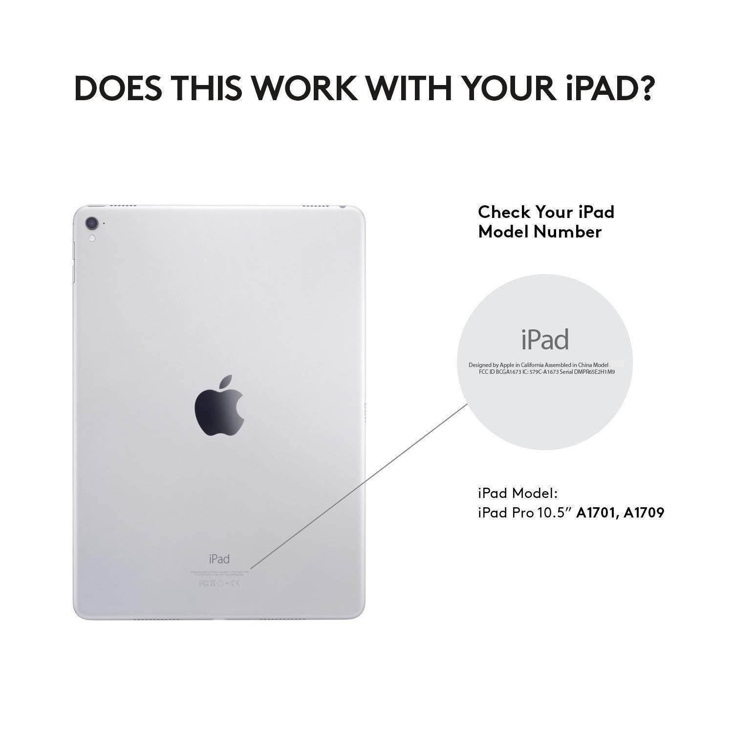 ZUGU CASE - 2019 iPad Air 10.5/2017 iPad Pro 10.5 Inch Case Prodigy X - Very Protective but Thin with Convenient Magnetic Stand with Sleep/Wake Cover (Black)