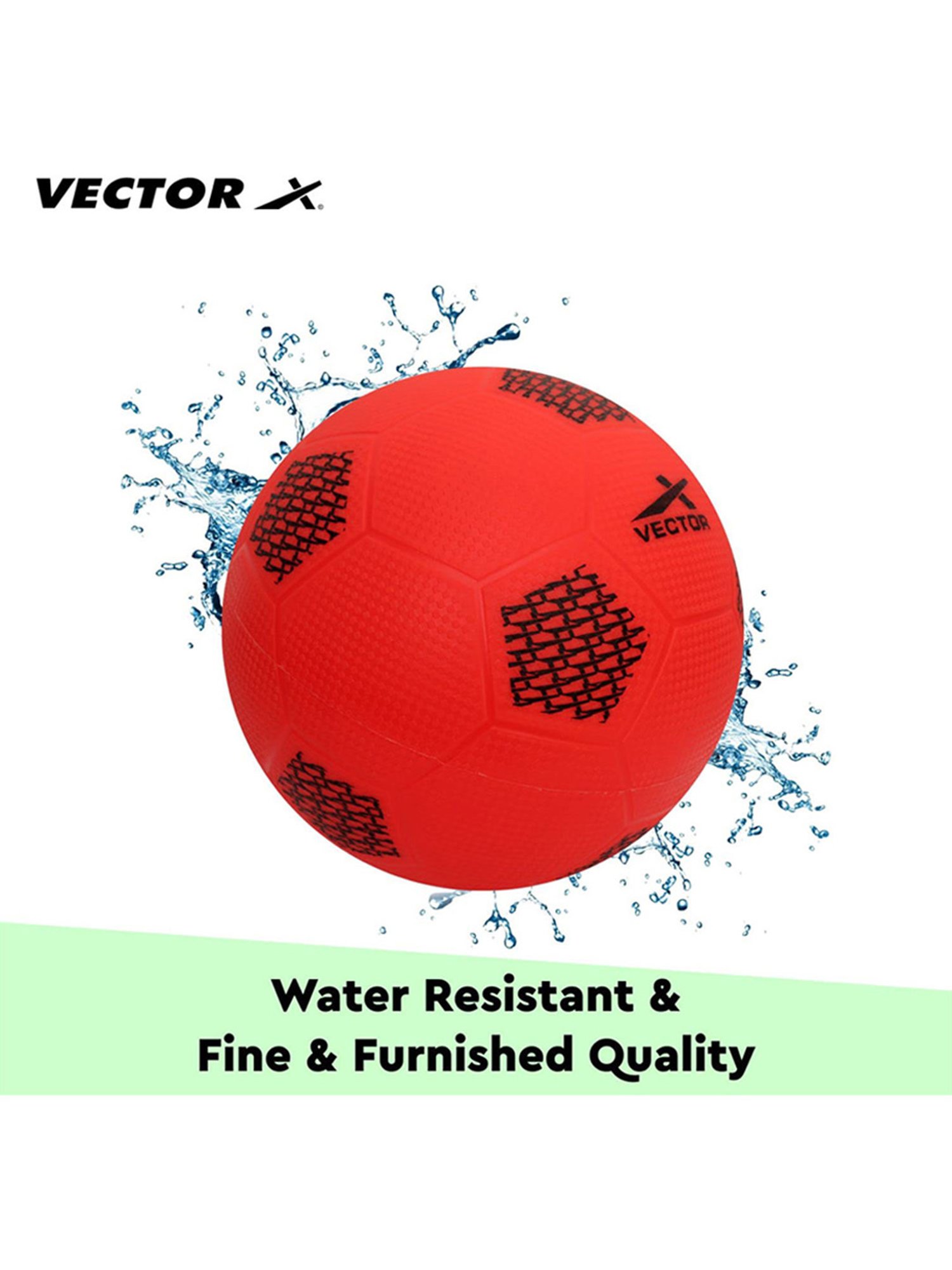 Vector X Soft Kick Football (Red) Size - 3