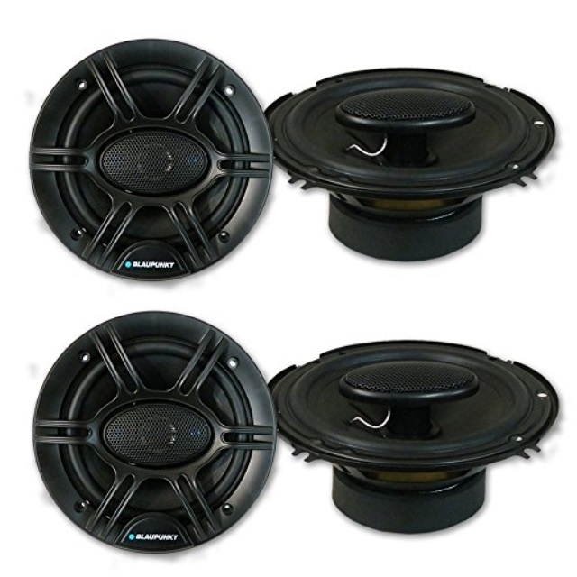 4 x blaupunkt 6.5" 4way car audio coaxial speakers 61/2" 720w