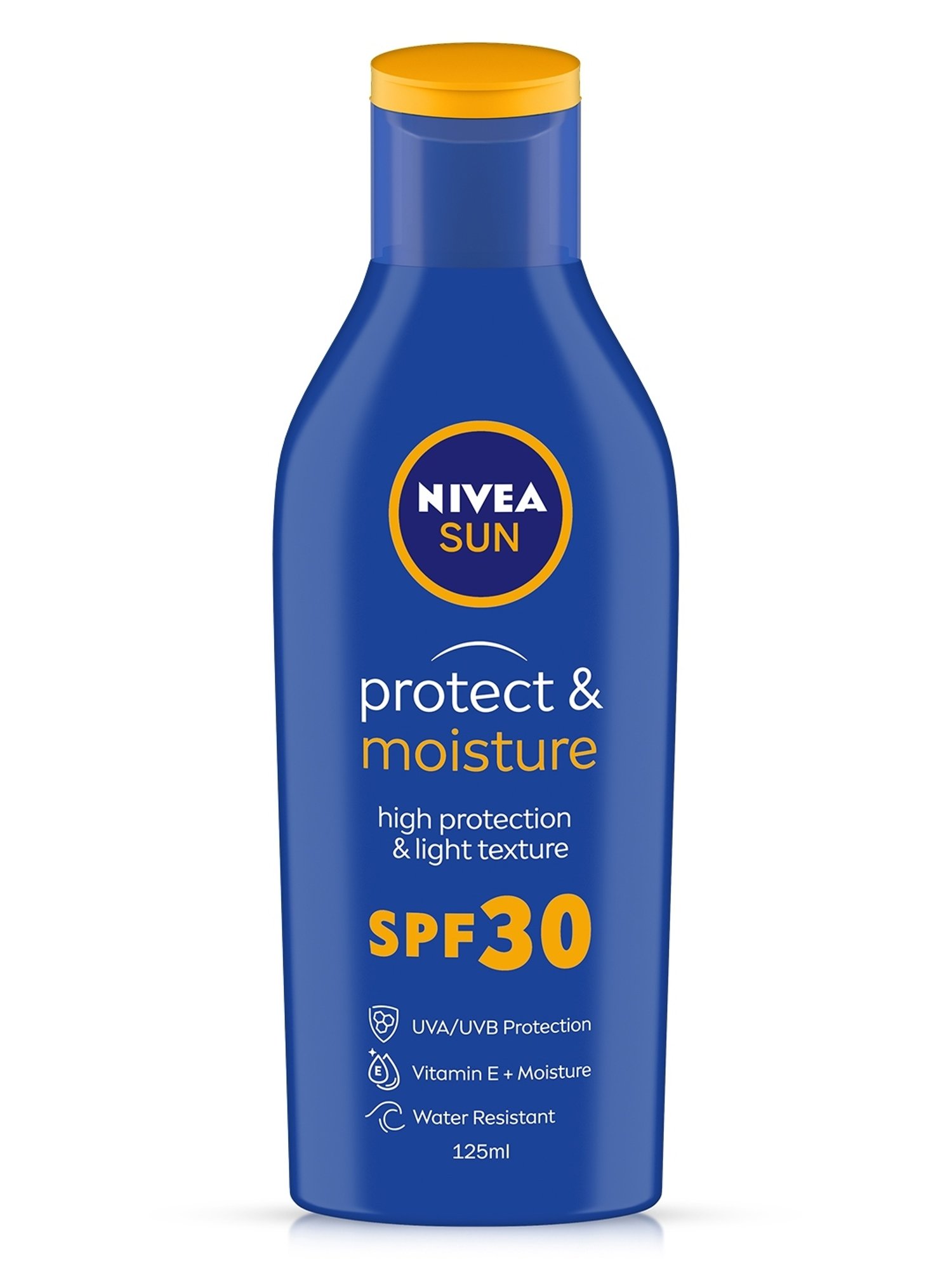 Nivea SPF 30, UVA & UVB Protection with Water Resistant Sunscreen for Men & Women - 125 ml