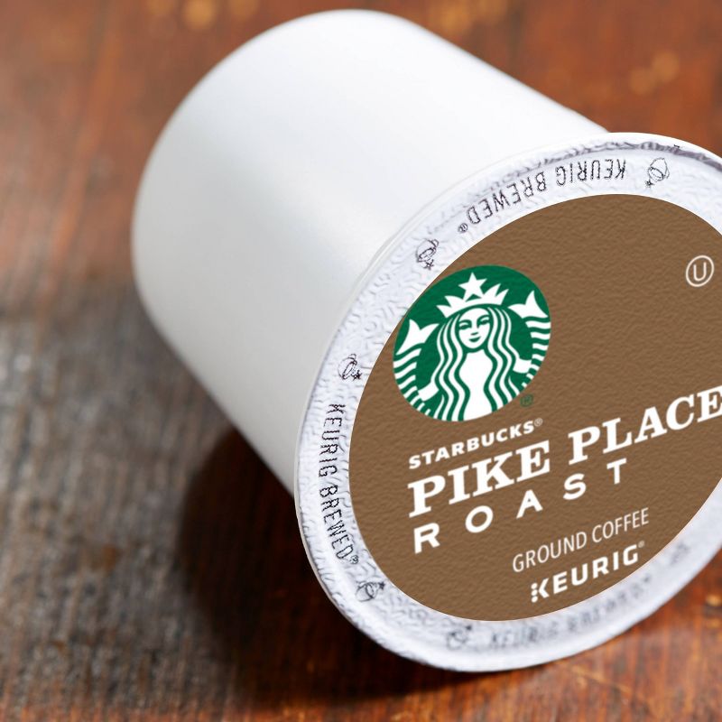 Starbucks Pike Place Medium Dark Roast Coffee - Keurig K-Cup Pods - 44ct
