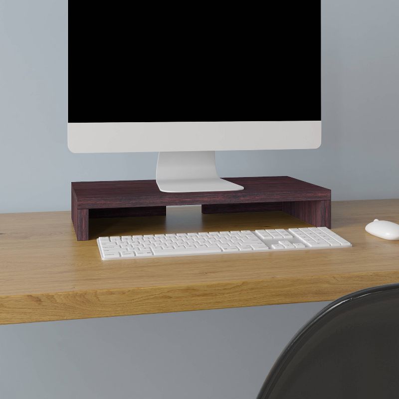 Eco Friendly Computer Monitor Stand RiserEspresso