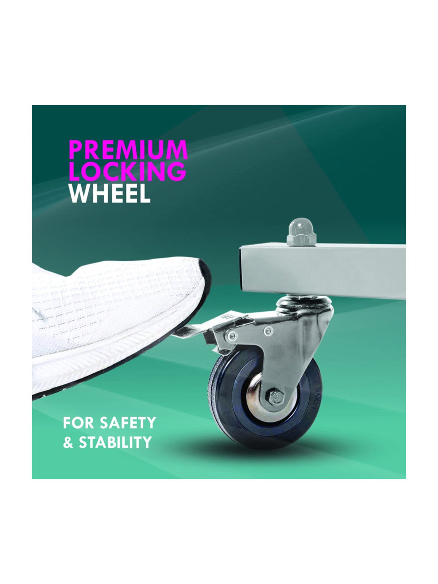 Stag Global 25mm Active Series Professional Quick Easy Setup Table Tennis Table (Blue)