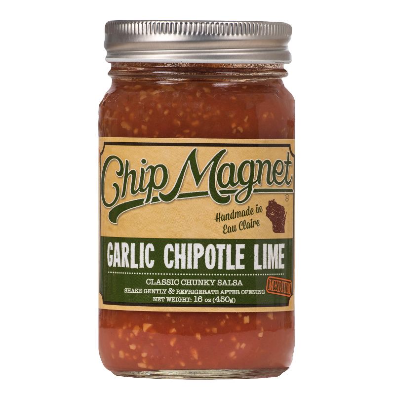 Chip Magnet Garlic Chipotle Lime Salsa - 16oz Jar