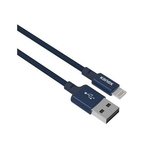 Kanex K157-1213-NB4F 4ft. Premium Durabraid Lightning Cable - Navy Blue