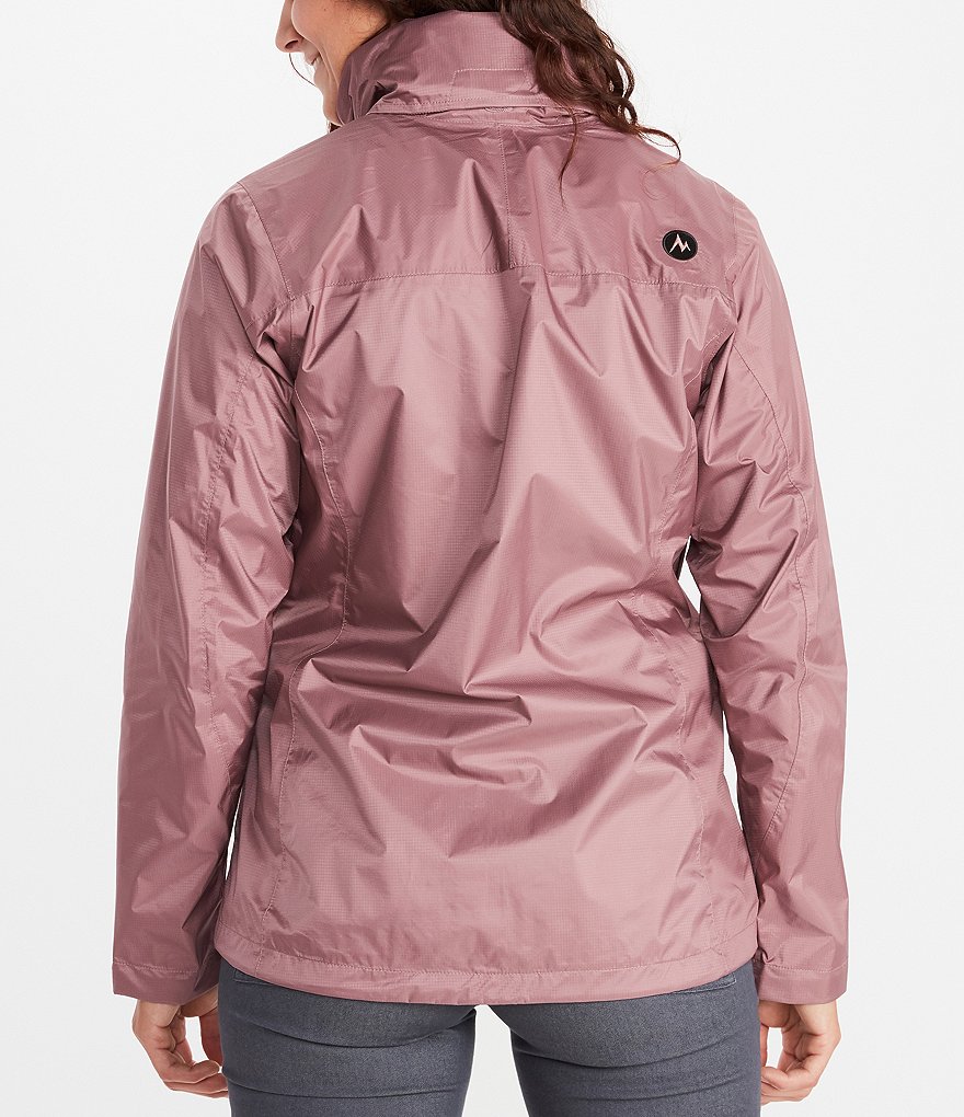 Marmot PreCip&reg; NanoPro&trade; Packable Stand Collar Neck Long Sleeve Hooded Eco Rain Jacket