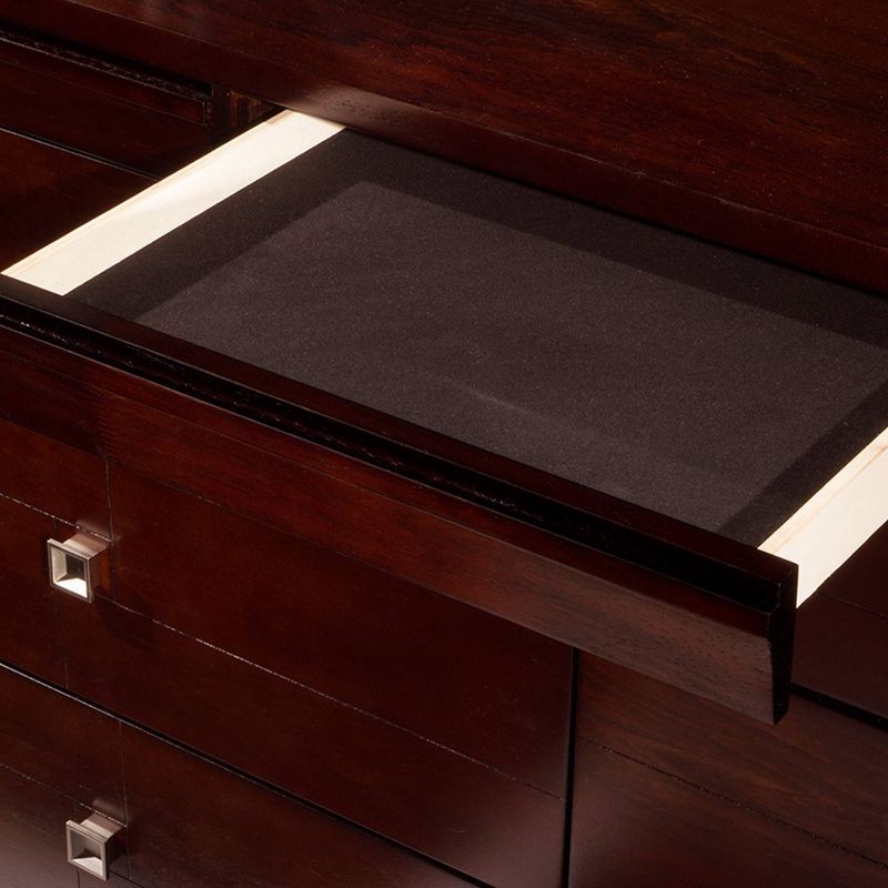 6pc Queen Easton Panel Bedroom Set Cherry - Picket House Furnishings