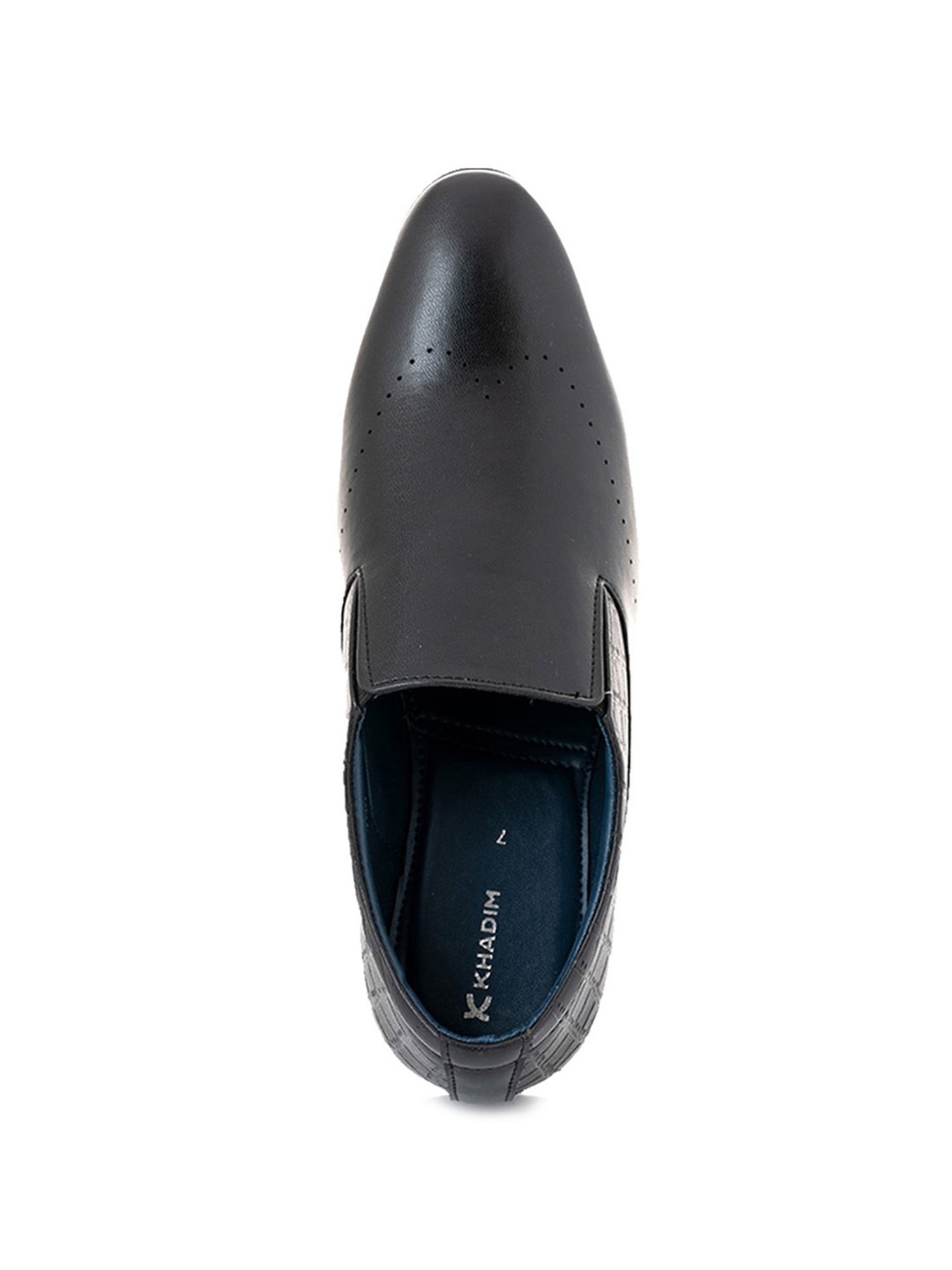 Khadim Men's Black Formal Loafers