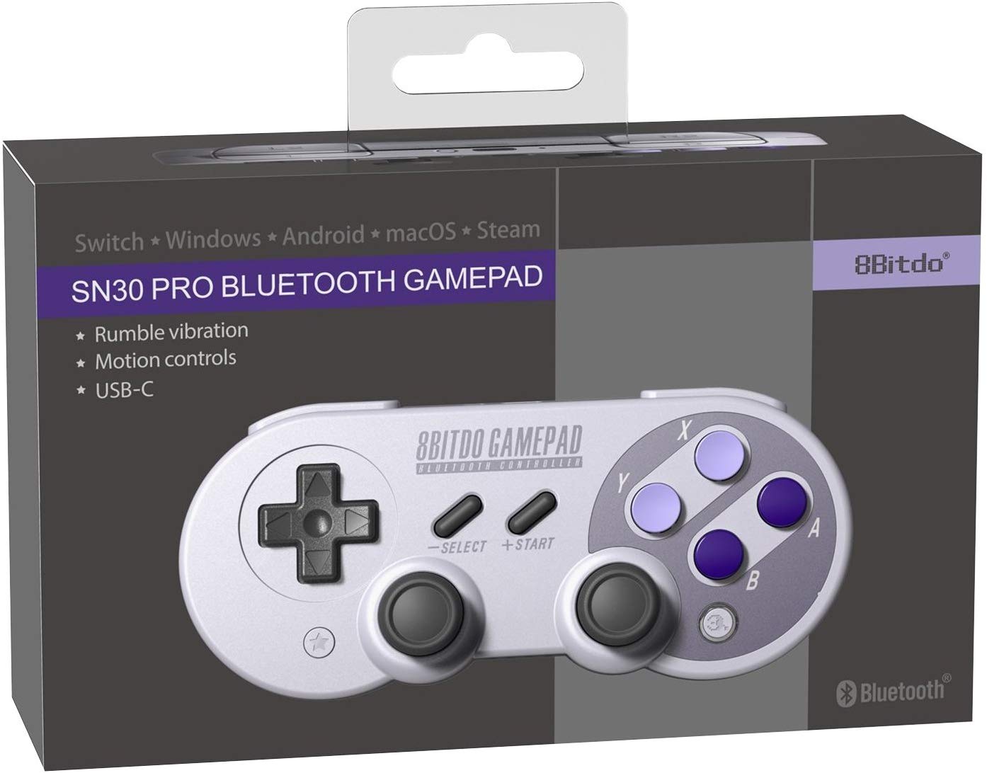 8Bitdo Lite Bluetooth Gamepad for Nintendo Switch Lite, Nintendo Switch & Windows (Turquoise Edition)