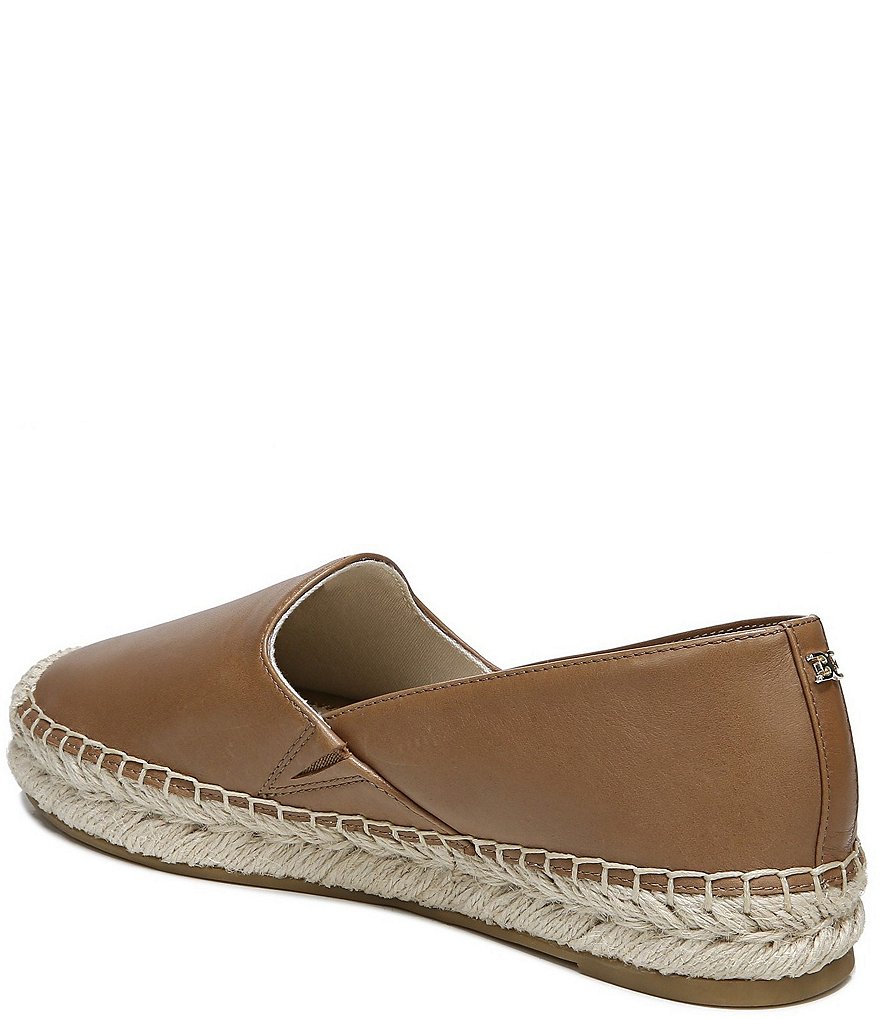 Sam Edelman Kesia Leather Espadrille Flats