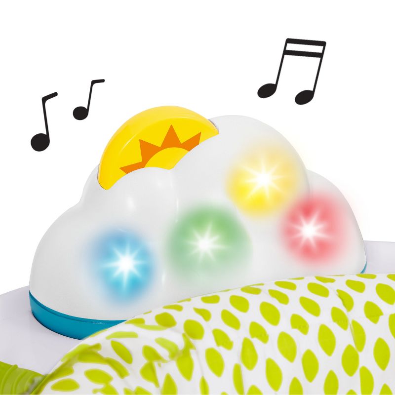 Evenflo Exersaucer Tiny Tropics 2-in-1 Baby Seat + Doorway Jumper