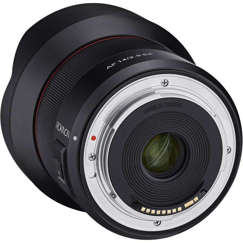 Rokinon 14mm F2.8 AF Wide Angle, Full Frame Auto Focus Lens for Canon EF