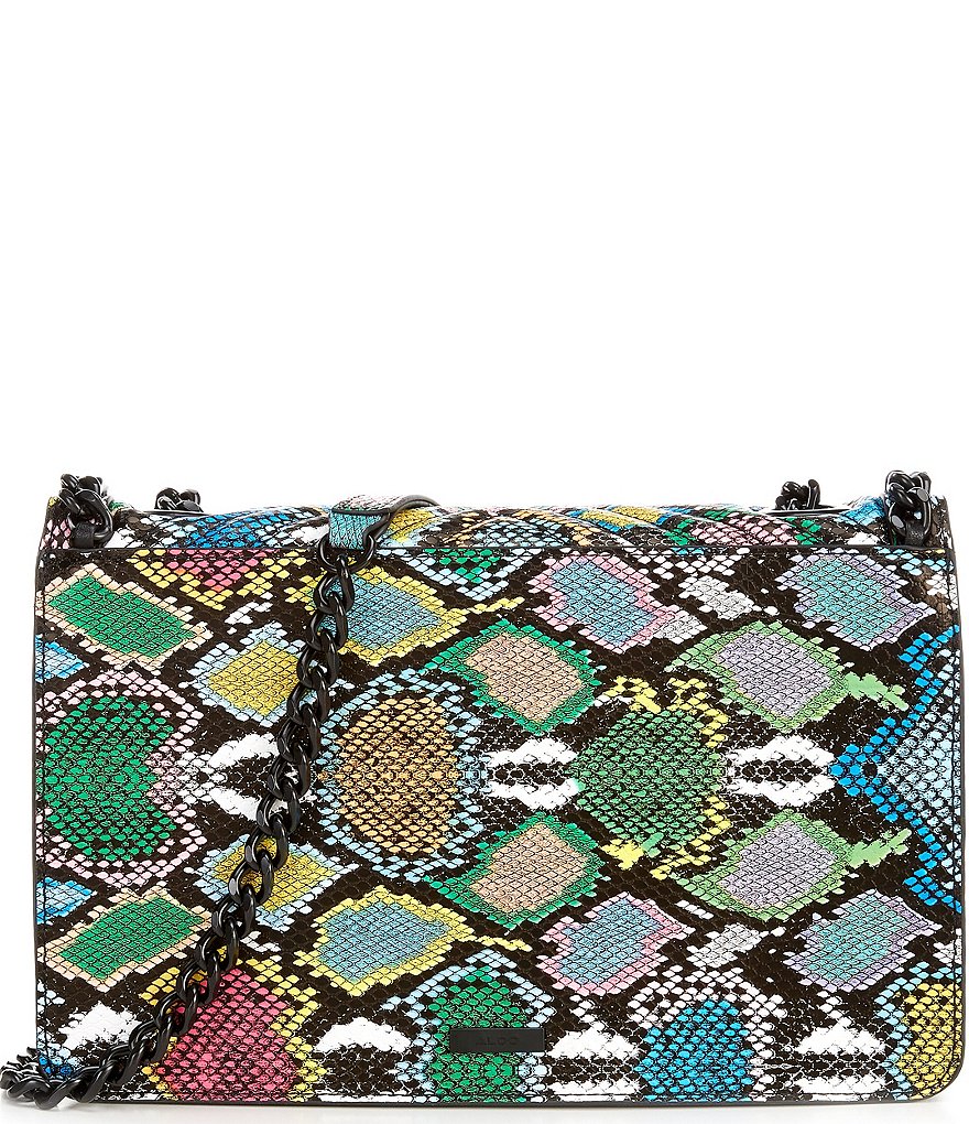 ALDO Greenwald Snake Print Crossbody Bag