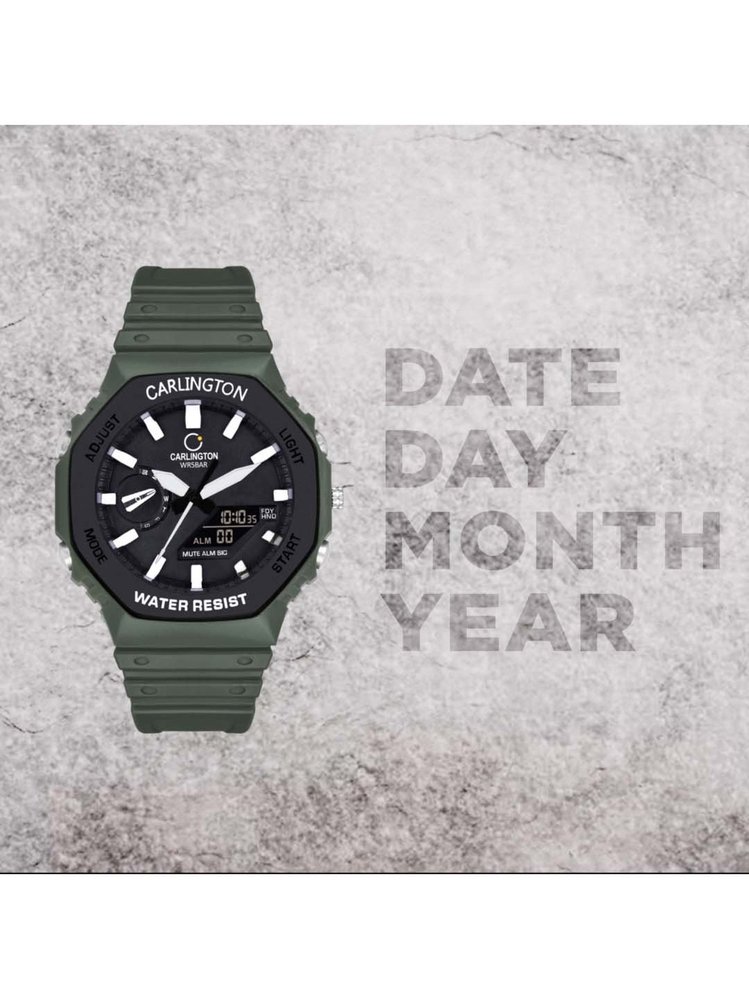 CARLINGTON Endurance 3322 Analog-Digital Watch for Men