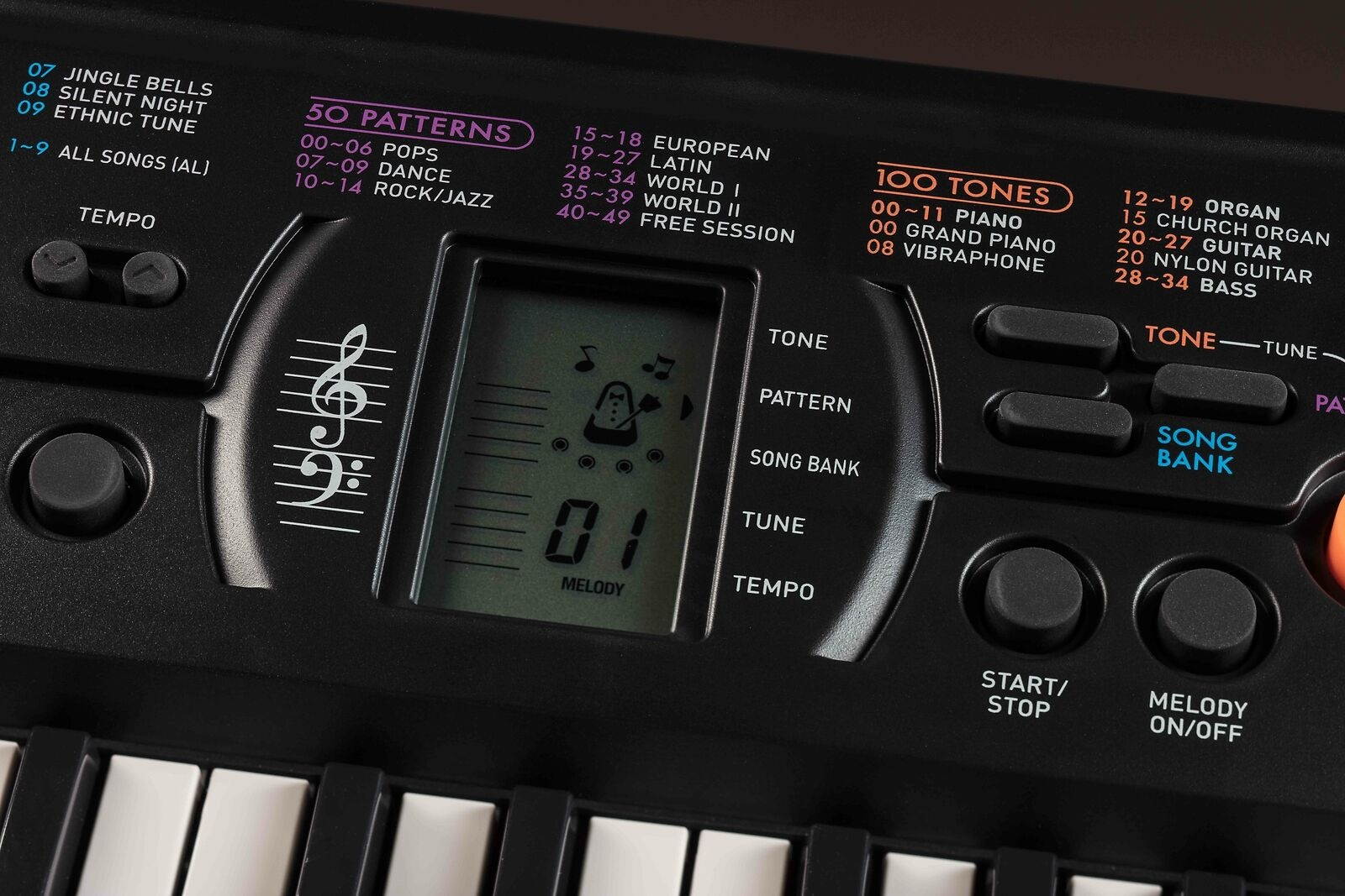 Casio SA-76 Mini Keyboard w/ Power Adapter