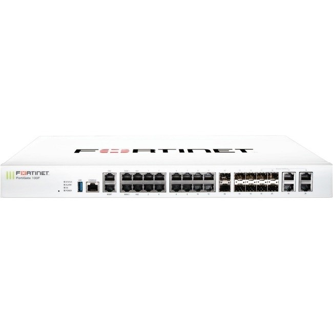 Fortinet - FG-101F-BDL-950-36 - Fortinet FortiGate FG-101F Network Security/Firewall Appliance - 22 Port - 10GBase-X,