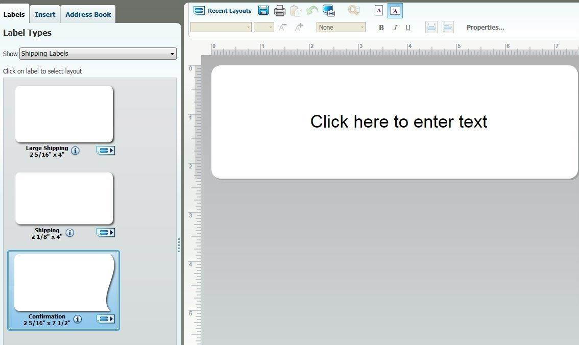 2 Rolls Dymo 99019 Compatible 2-5/16" x 7-1/2"(59mm x 190mm) Internet Postage Labels,Compatible With Dymo 450, 450 Turbo, 4XL And Many More