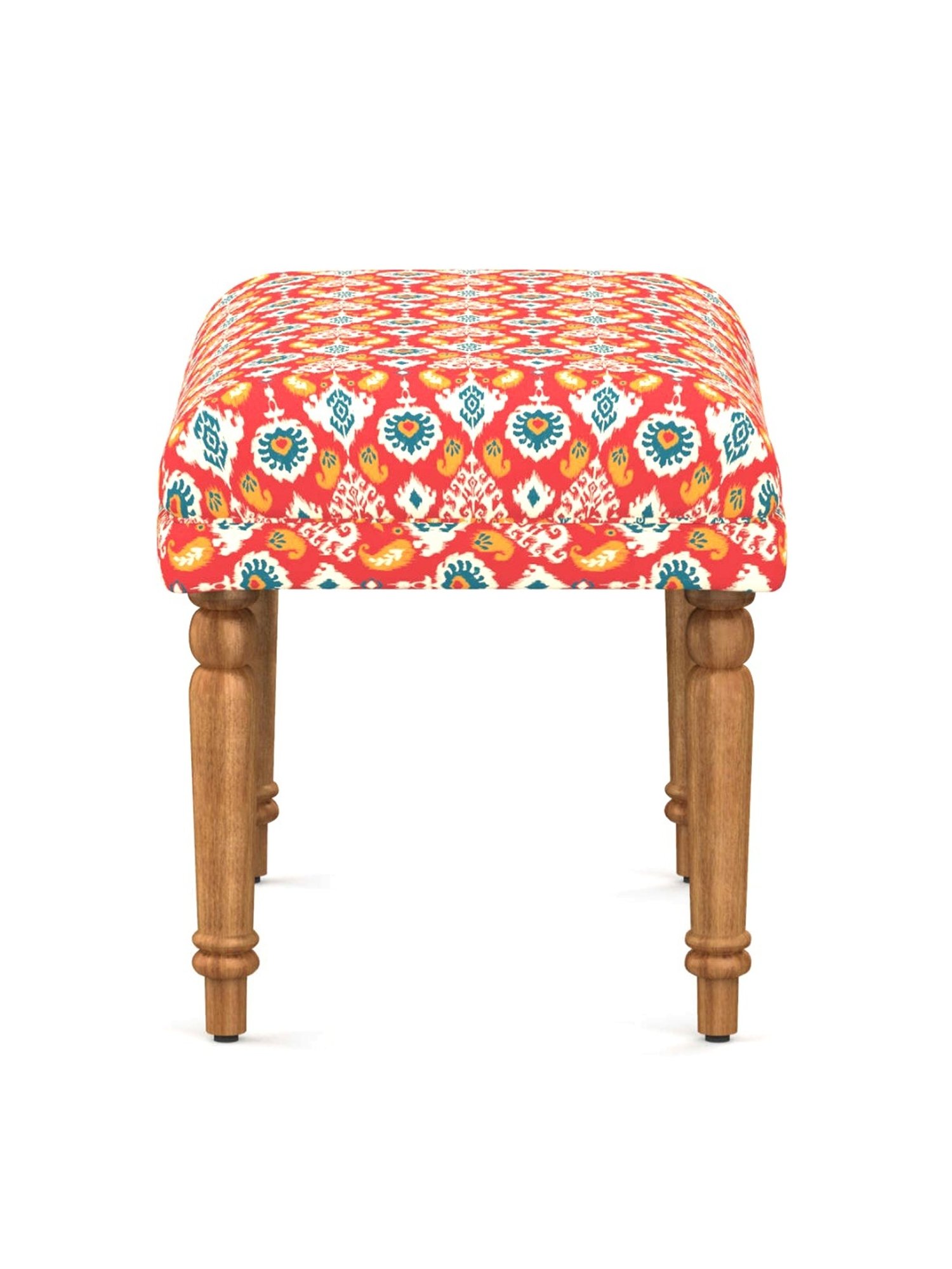 Picardy Vanity Stool Fabric/Antique Pearl - Acme Furniture