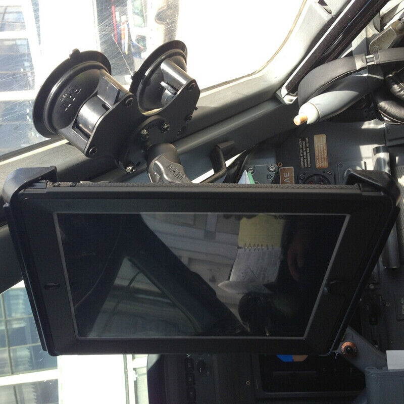 RAM Dual Suction Cup Mount for iPad Pro 10.5, 9.7, iPad 5th Generation, iPad Air