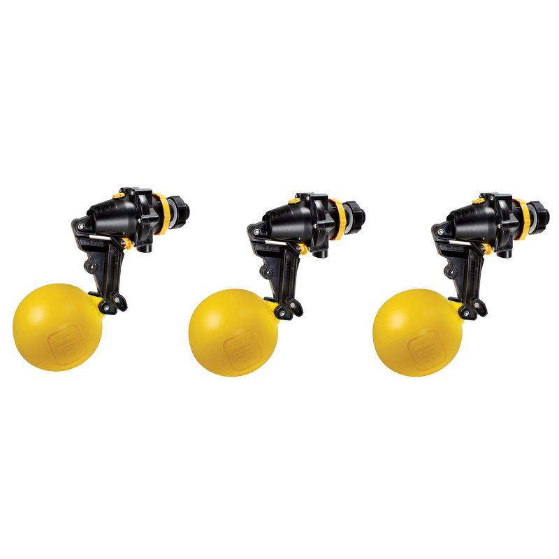 Suncast Swivel Smart Trak Hose Hideaway 225 Foot Hose Reel Storage Bin (3 Pack)