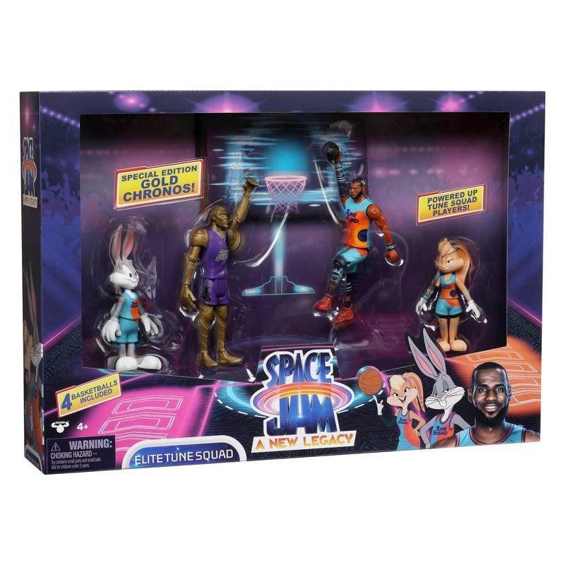 Space Jam: A New Legacy - Elite Toon Squad Action Figure 4 pack