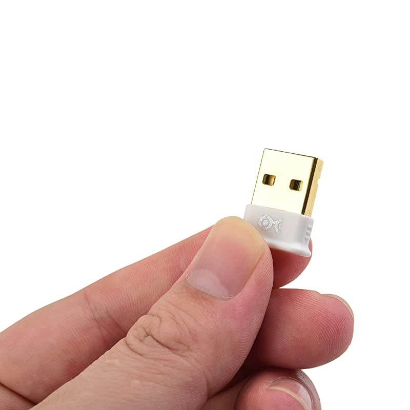 USB Bluetooth Adapter USB to Bluetooth 40 Adapter for Windows 10 81 8 7 Vista XP Raspberry Pi in White