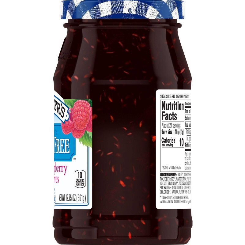 Smucker's Sugar Free Light Red Raspberry Preserves - 12.75oz