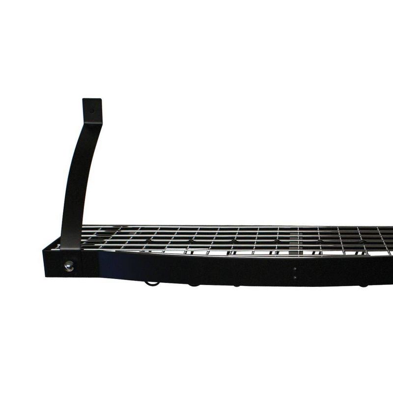 Range Kleen Pot Rack Bookshelf - Black Enamel