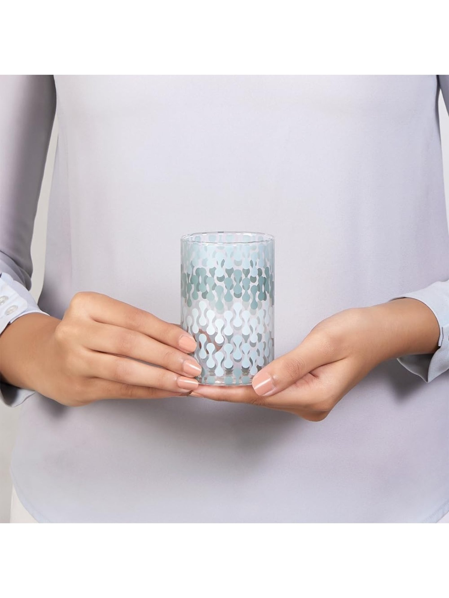 Borosil Vista Transparent Borosilicate Glass Jug with tow set of Glass Medium (295 ml)