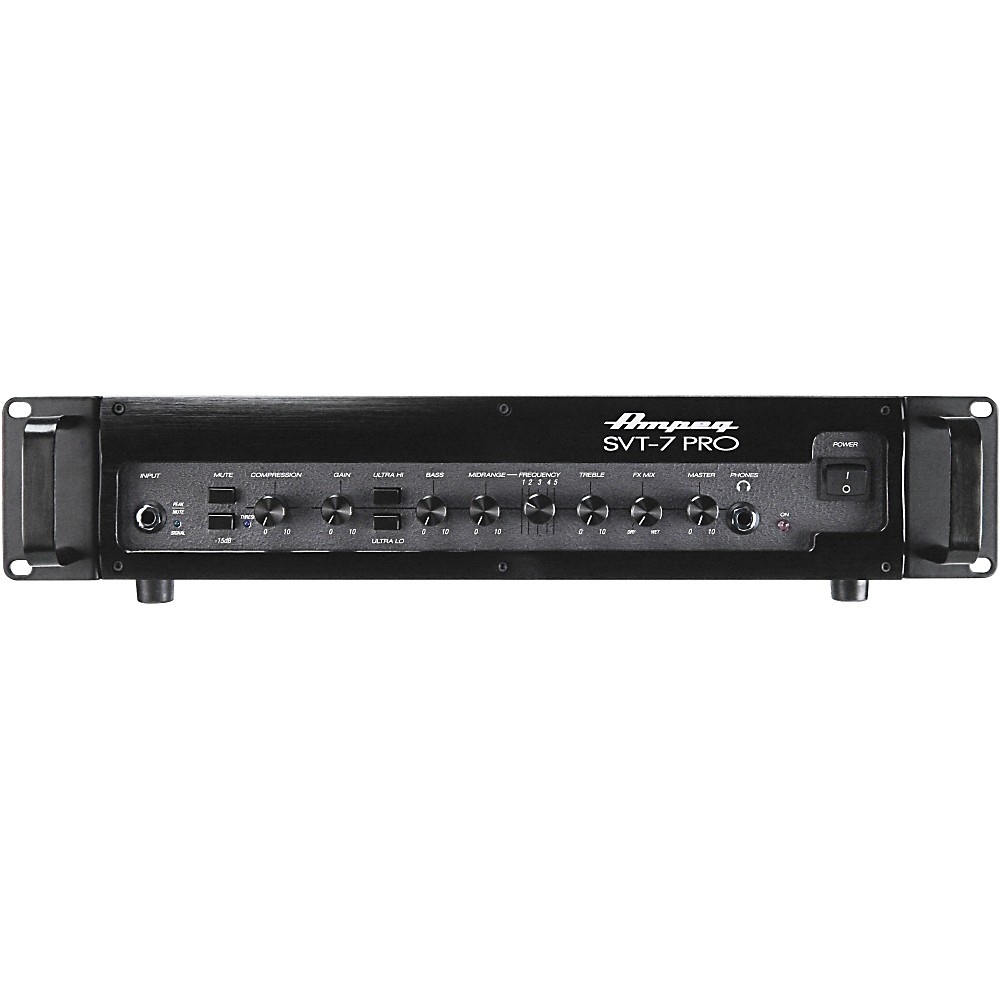 Ampeg SVT7PRO 1000W Class-D Bass Amp Head Black