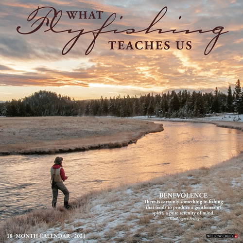 2021 What Fly Fishing Teaches Us Wall