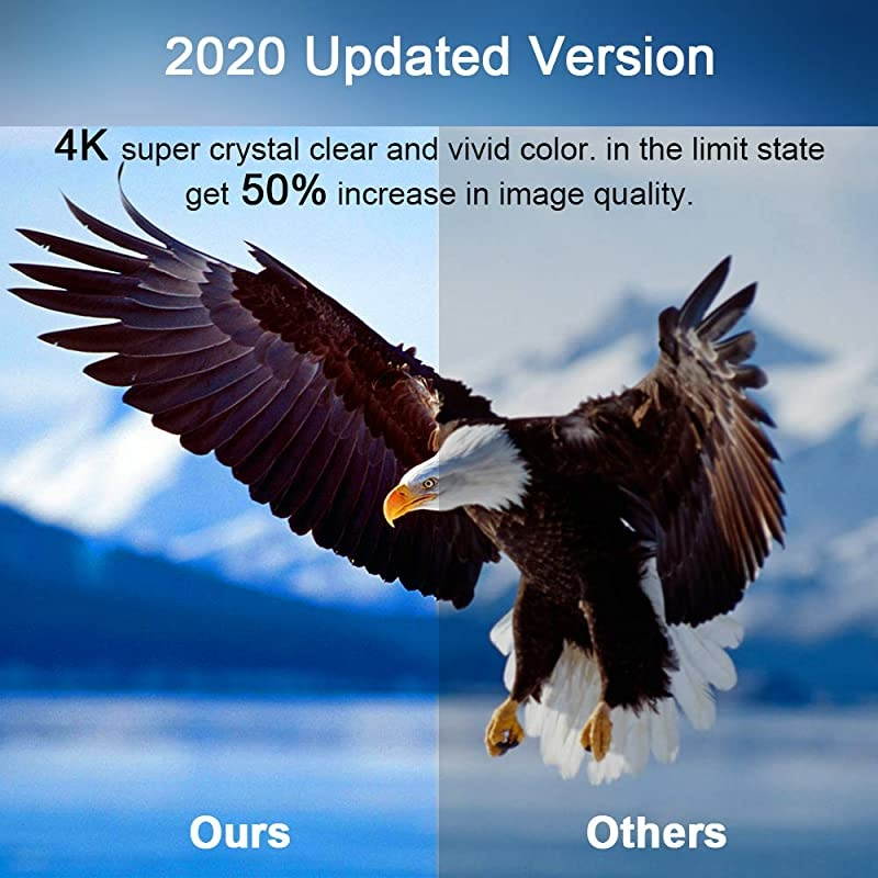 2020 Upgraded TV Antenna  HD Digital HDTV Antenna 150+ Miles Long Range with Amplified Signal Booster 4K 1080P Freeview Life Local Channels Support All Television 165ft Coax Cable