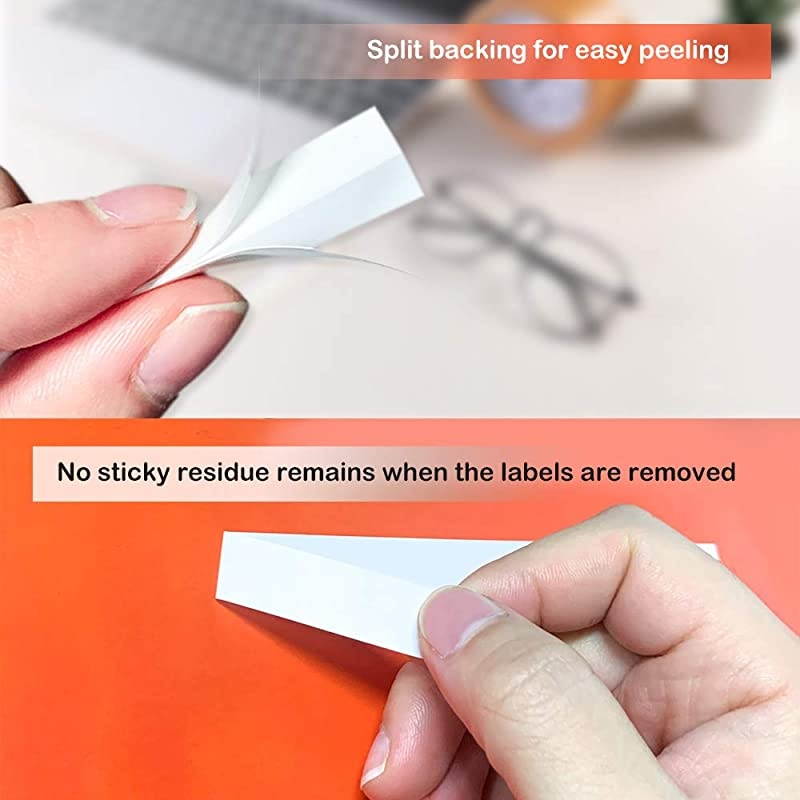 Compatible Label Tape Replacement for Brother Touch M Tape MK231 M-K231 M-231 Work with Brother Ptouch PT-M95 PT-90 PT-70 PT-65 PT-70SR 1/2 Inch x 26.2 Feet(12mm x 8m), Black on White, 4-Pack