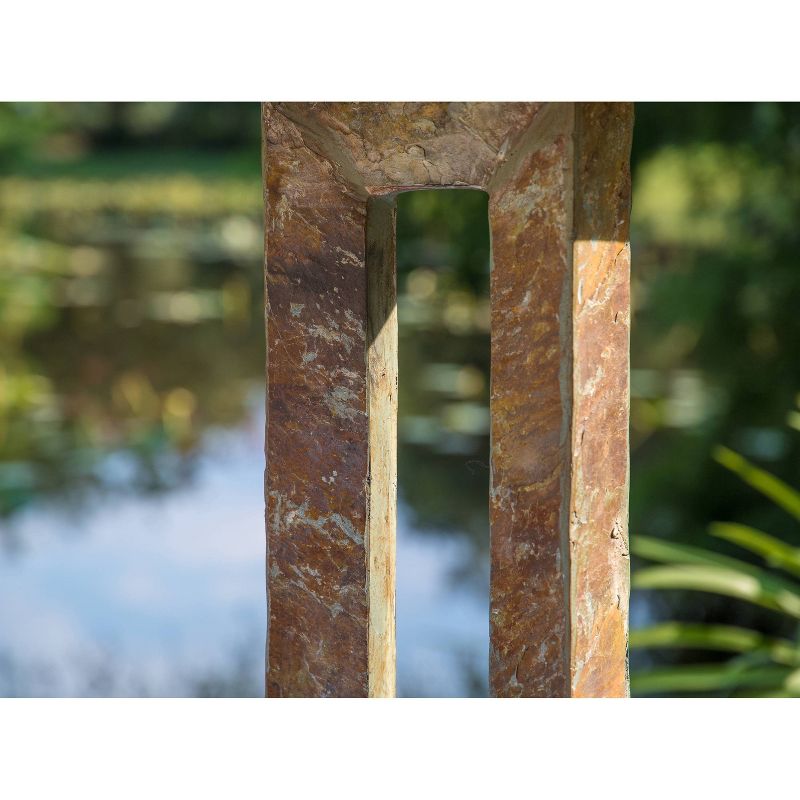 8" LED Solar Portable Outdoor Lantern with Flame - Techko Kobot