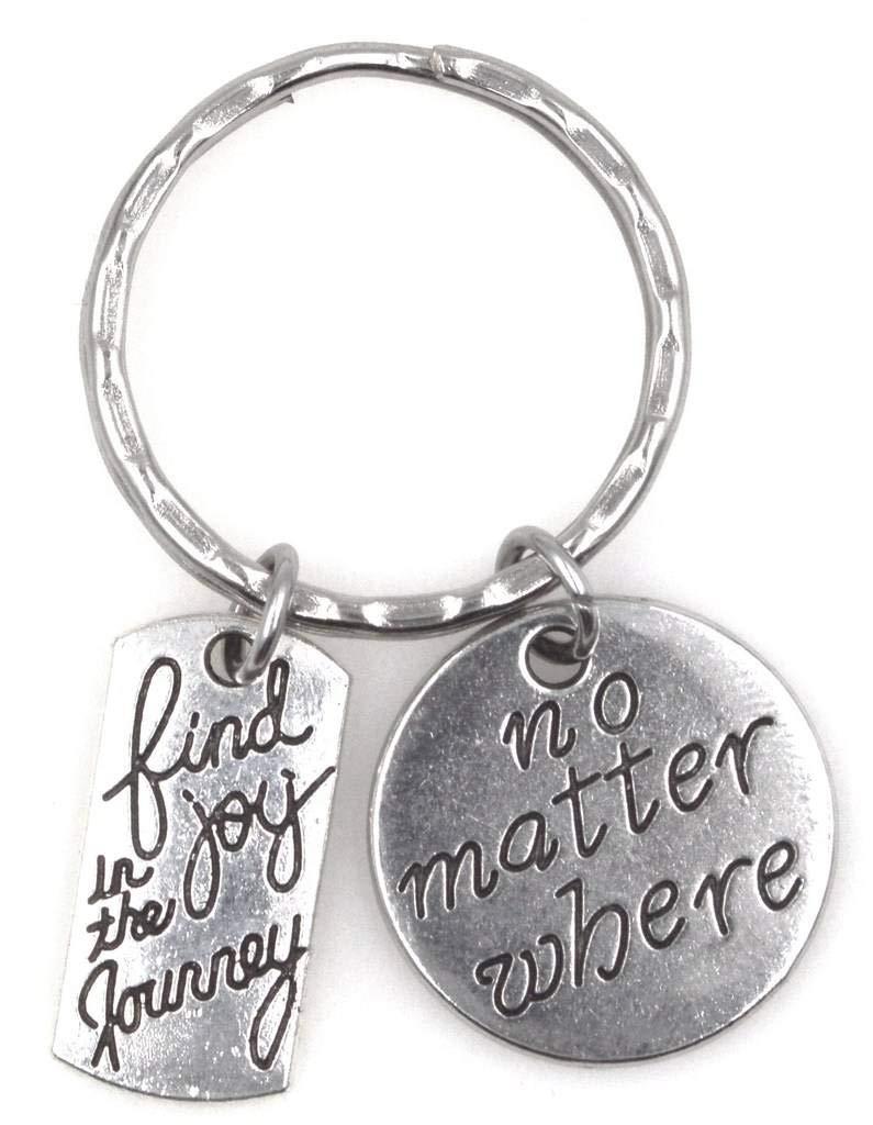 Find Joy in The Journey No Matter Where Keychain 110S