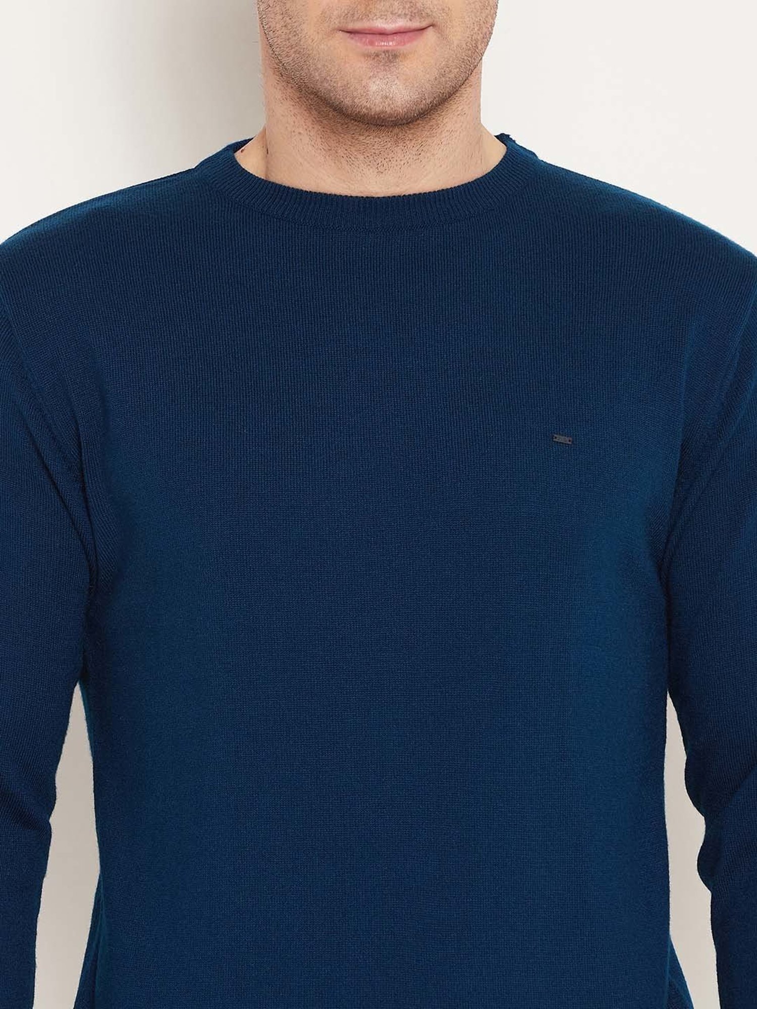 Okane Navy Regular Fit Sweater