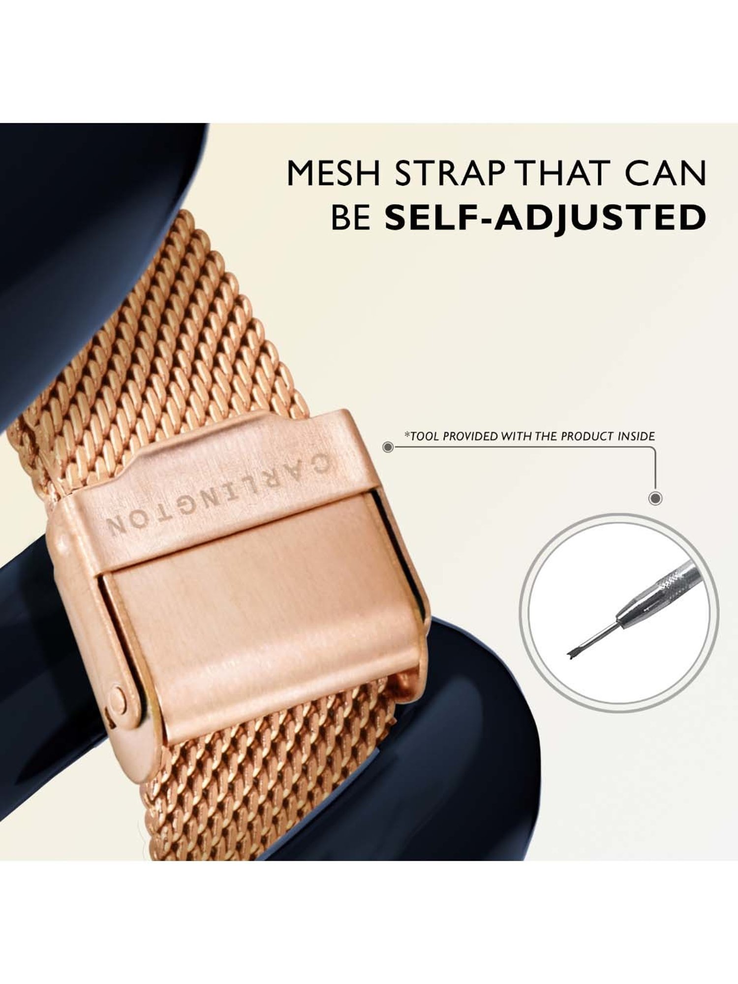 CARLINGTON CT 2008 Analog Watch for Women