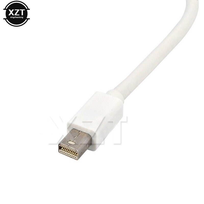Mini DP to HDMI Adapter Cable Mini DisplayPort Thunderbolt Port Converter for Macbook Pro Air Projector For TV