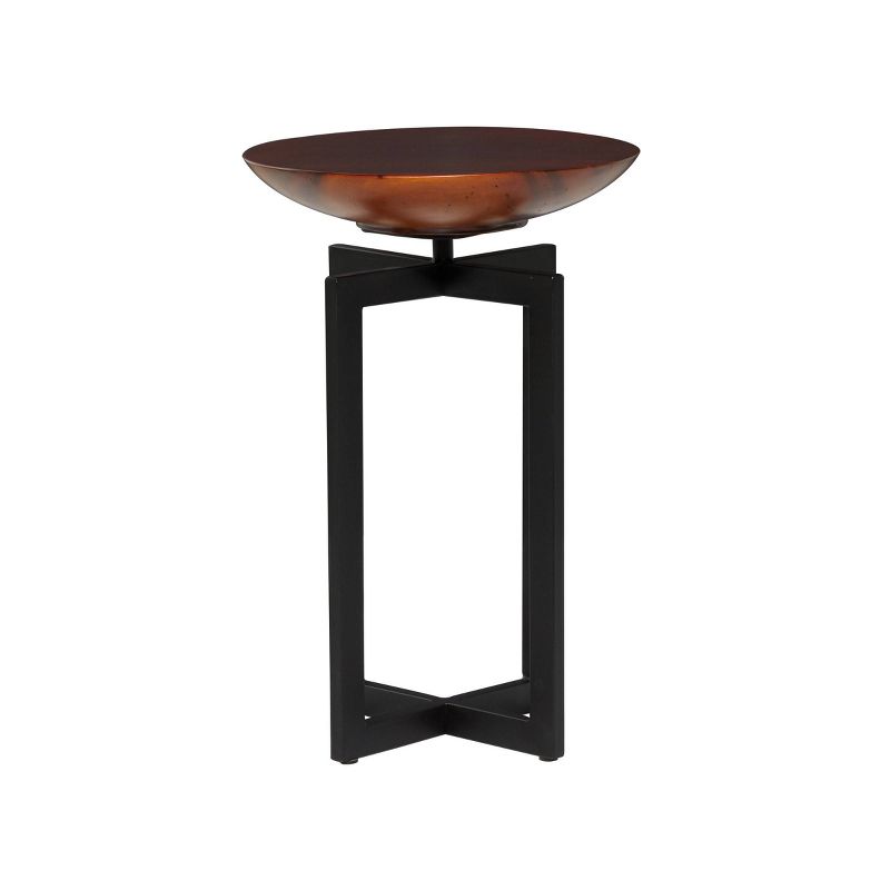 Contemporary Wood Accent Table Brown - Venus Williams Collection