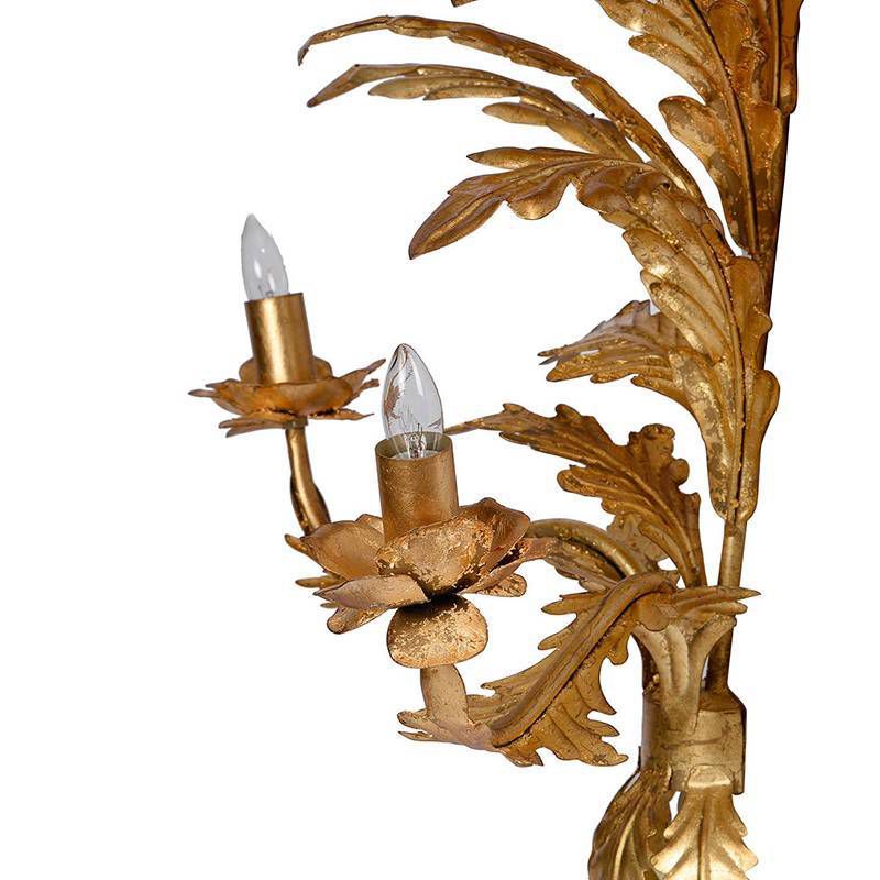 Classic Vintage Wall Lamp Gold - A&B Home