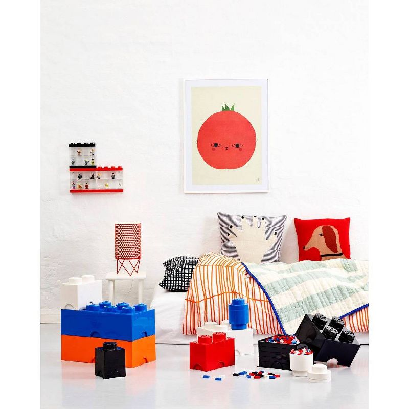 Lego Storage Brick 8 Gray